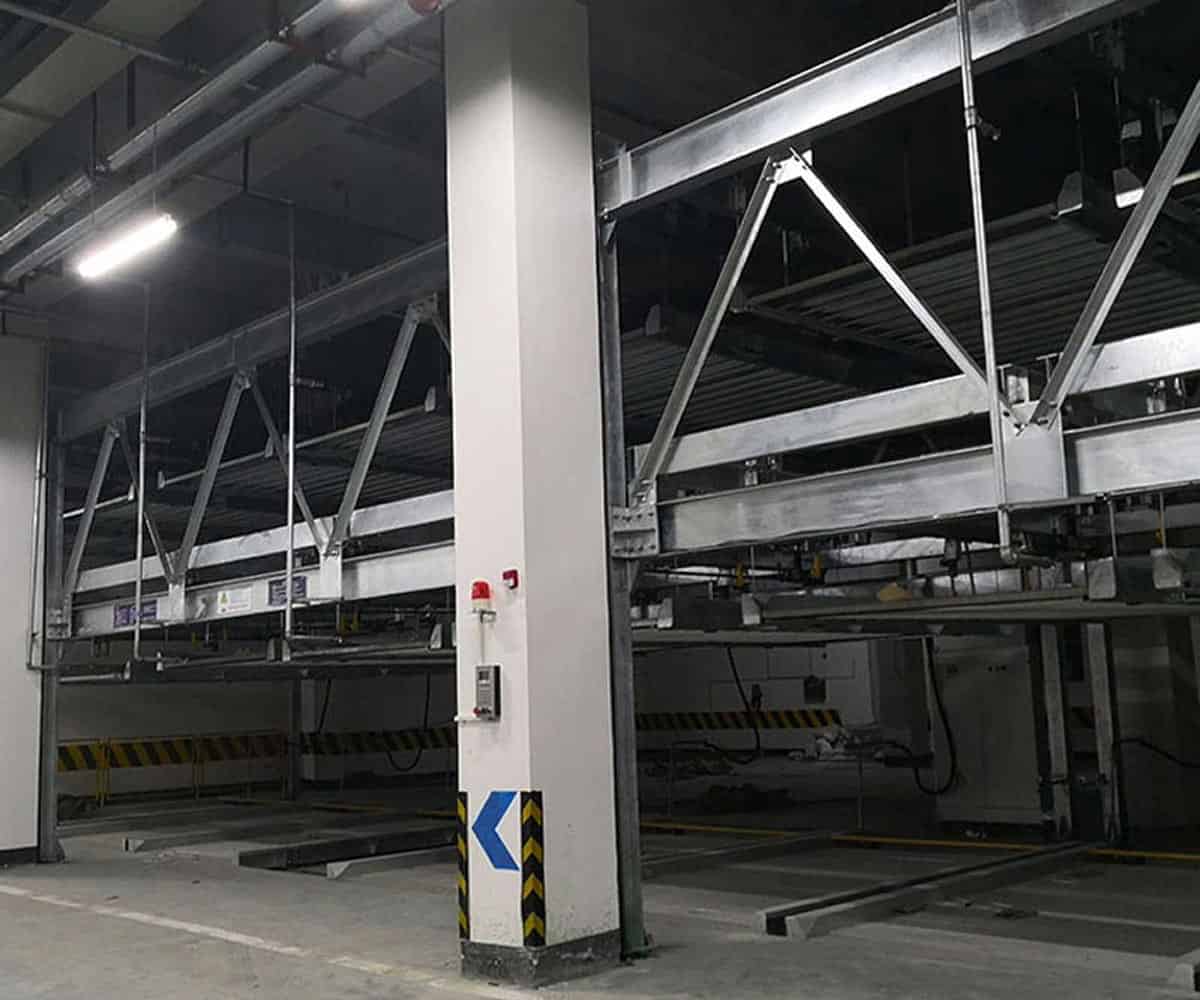三層升降平移機(jī)械立體車庫租賃