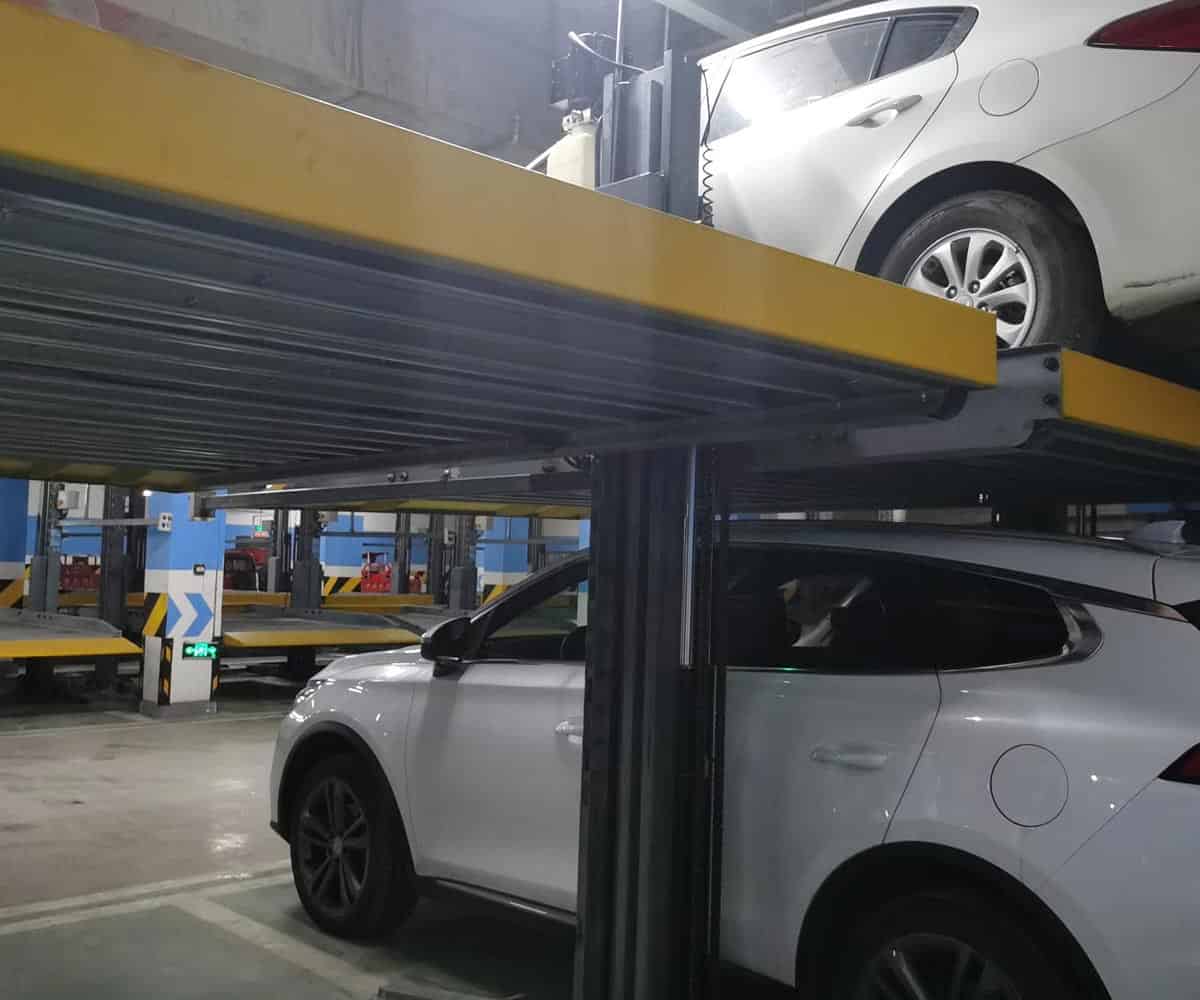 家用簡易式機(jī)械式立體車庫改造