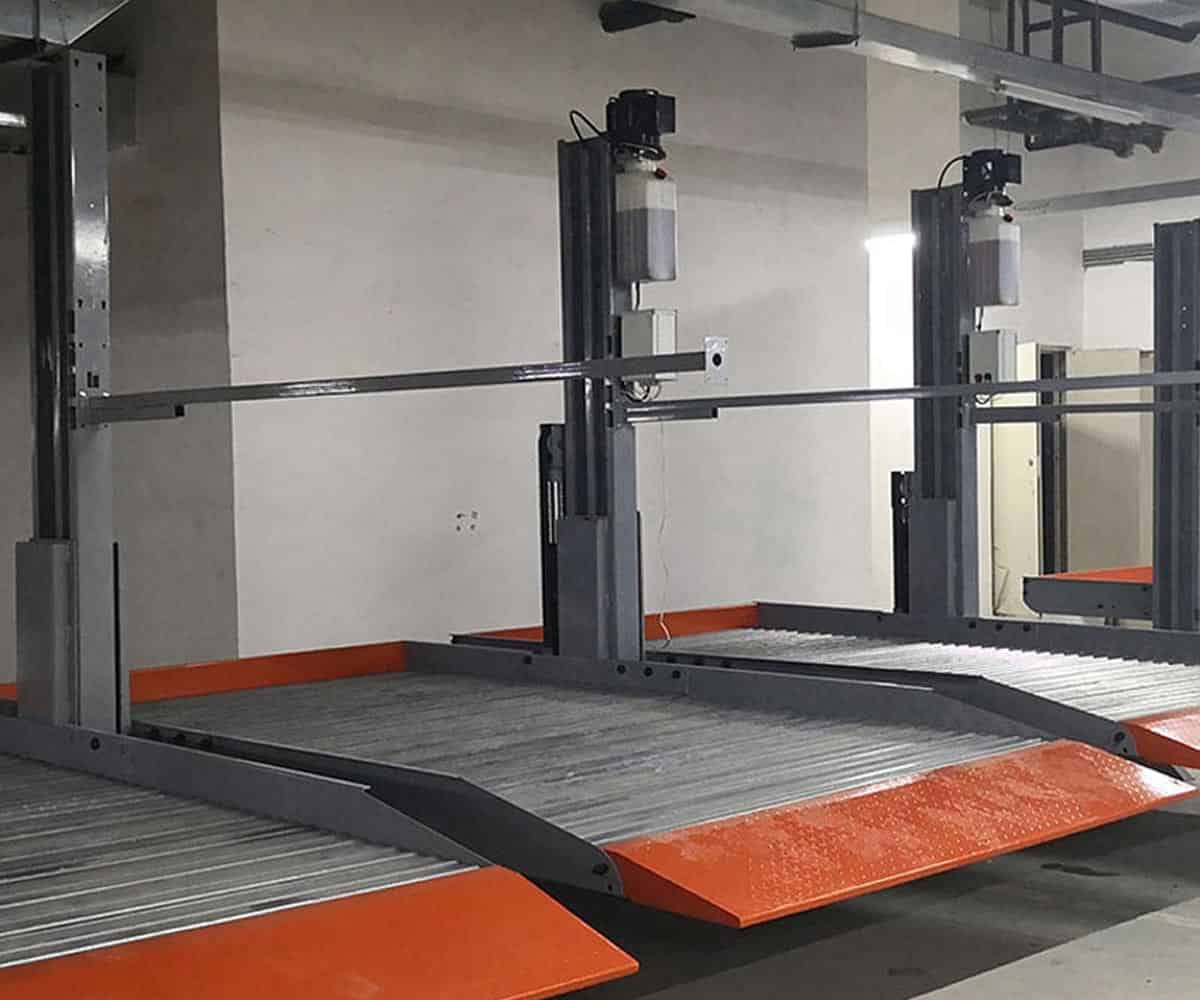 秀山家用簡易式立體停車庫拆除