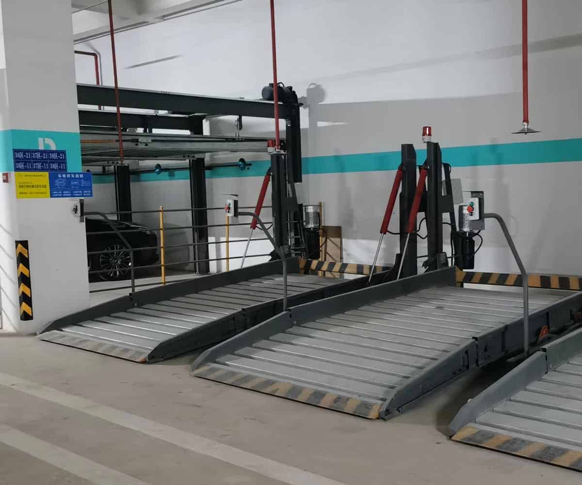 兩層簡易式機(jī)械停車設(shè)備安裝