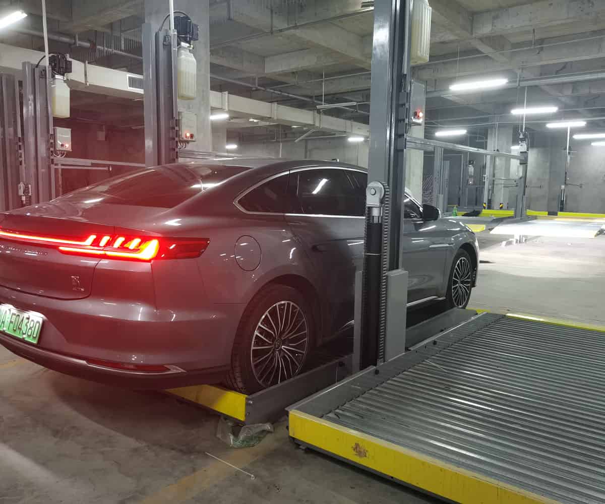 2層簡(jiǎn)易升降類(lèi)立體停車(chē)位回收
