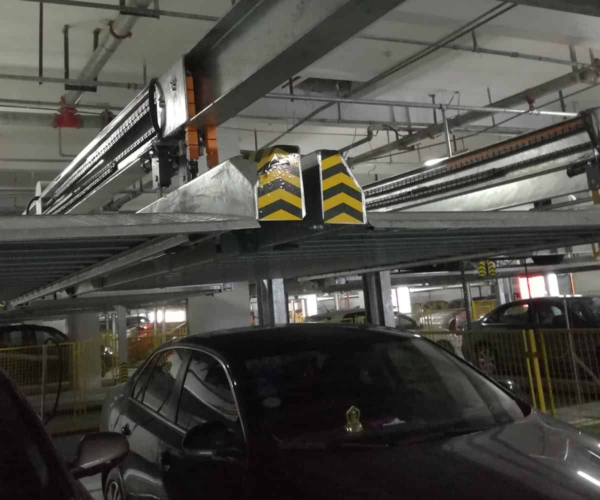小區(qū)雙柱簡(jiǎn)易升降機(jī)械停車(chē)場(chǎng)