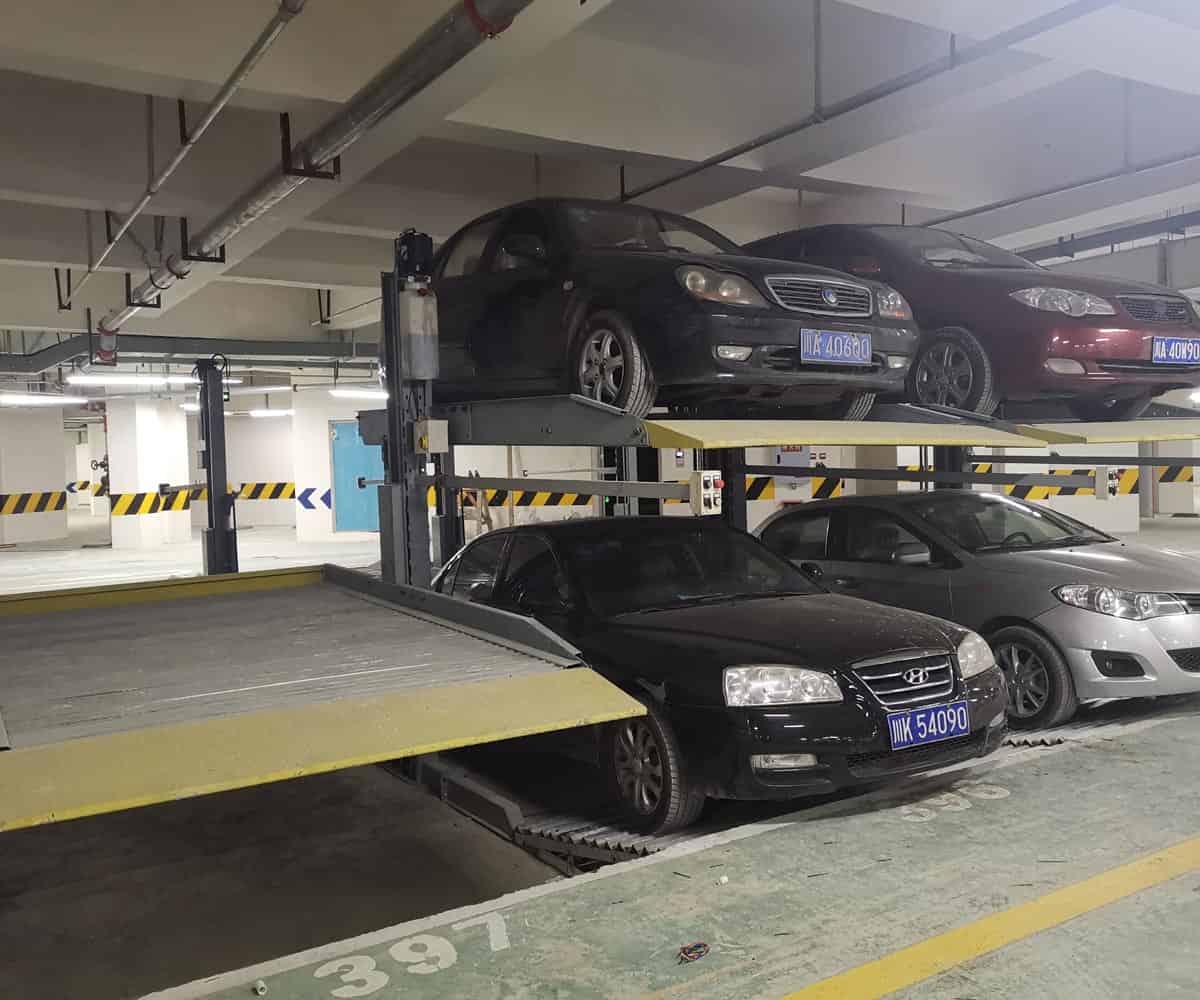 忠縣小區(qū)家用簡易式立體停車庫