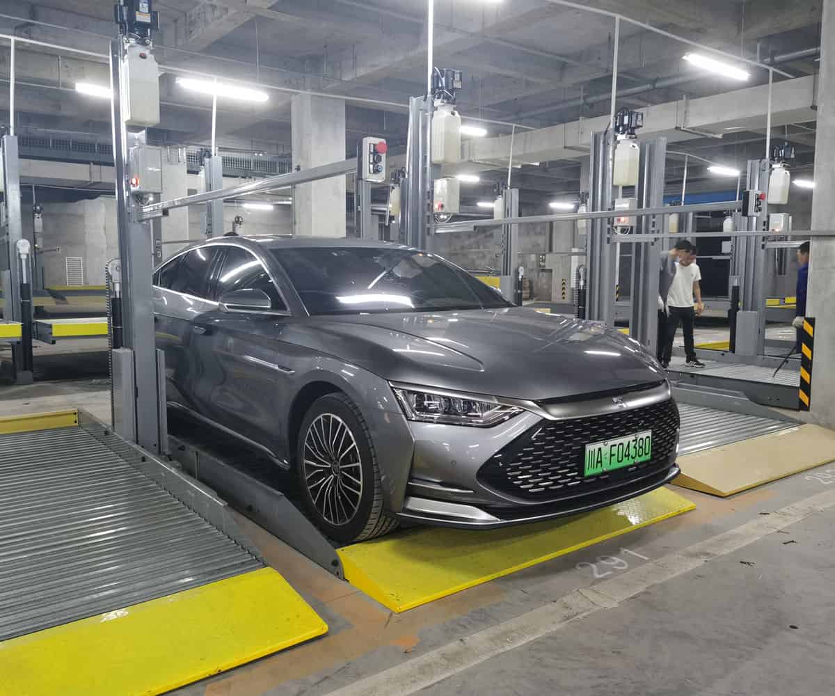 地下室2層簡(jiǎn)易類(lèi)立體停車(chē)設(shè)備
