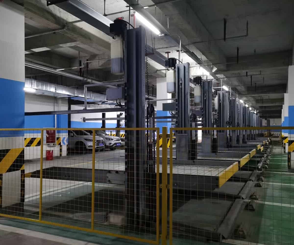 忠縣地下室雙層升降式停車寶