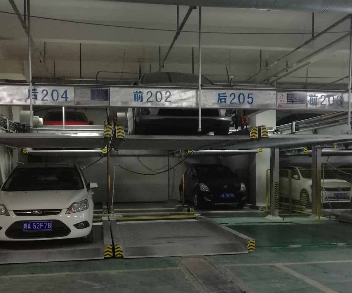 二層PSH型機(jī)械車(chē)位