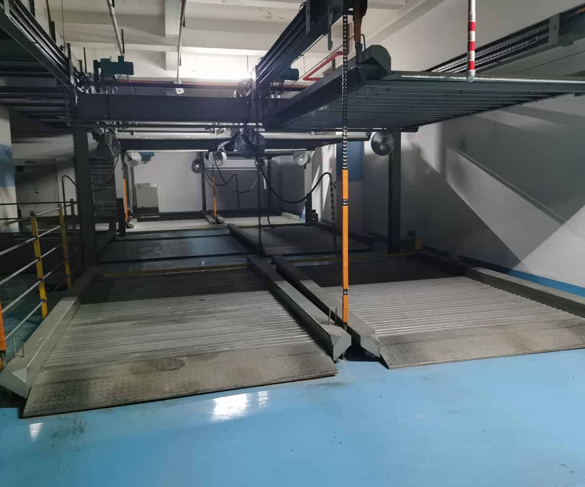負(fù)一正四地坑式PSH5D1五層升降橫移機(jī)械式停車(chē)設(shè)備