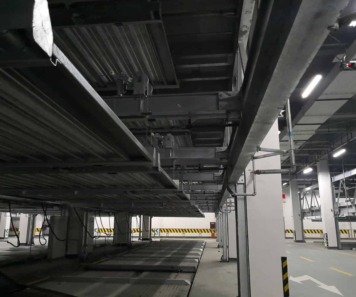 負(fù)一正三地坑PSH4D1四層升降橫移機(jī)械式停車(chē)設(shè)備