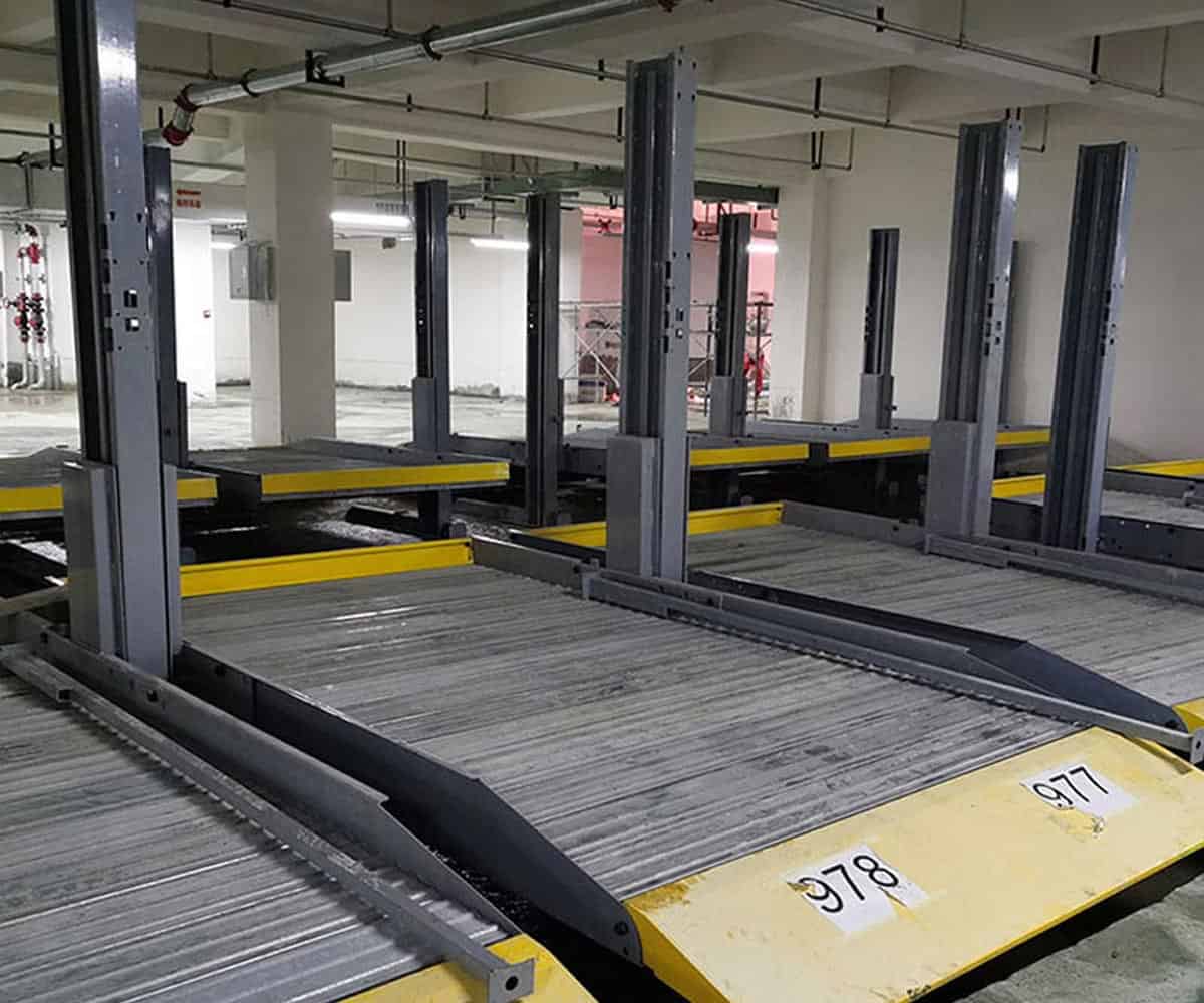 清水高檔小區(qū)酒店如何在立體車庫里安全停車