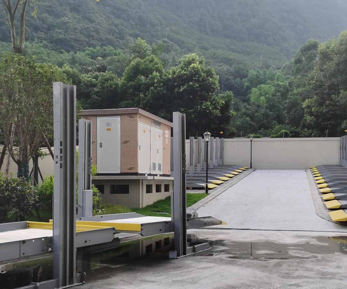 岳塘PSH五層升降橫移類停車設(shè)備技術(shù)參數(shù)